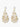 Rainbow Moonstone Chandelier Earrings