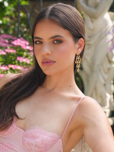 Golden Soirée Earrings