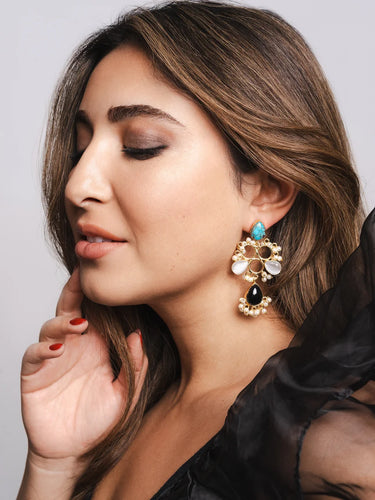 Majestic Chandelier Statement Earrings