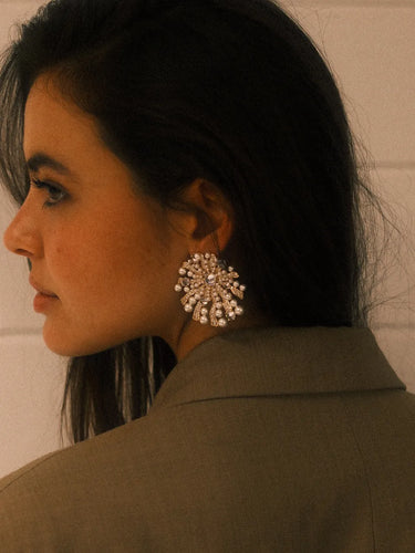 Midnight Glam Stud Earrings