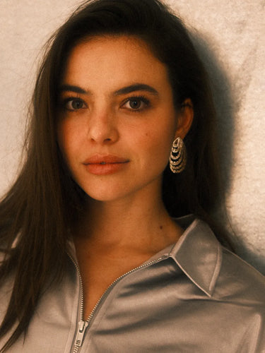 Seashell Statement Earrings