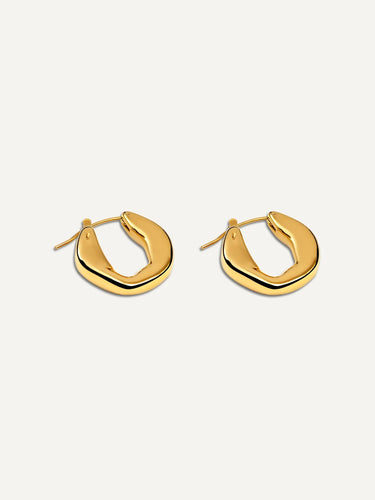 Classic Gold Hoop Earrings